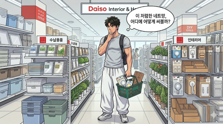 다이소에 꿀템을 찾은 문바다 어디에 사용할지 생각중이다.