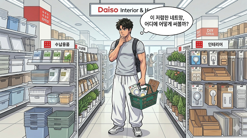 다이소에 꿀템을 찾은 문바다 어디에 사용할지 생각중이다.