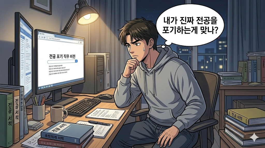 전공 직무 비전에 대해 알아보는 문바다