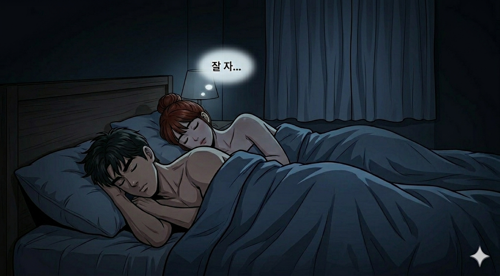 더워서 가끔씩 벗고 자는 문바다이다.
인체건강에 좋아서 가끔 한다.