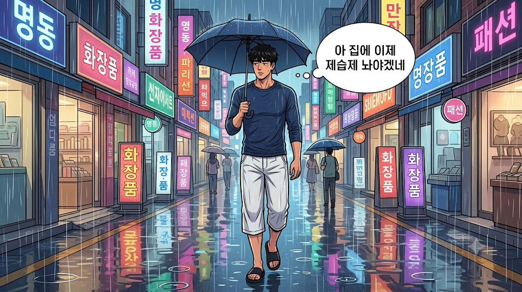 여름이 싫지만 장마철은 더 싫은 문바다이다.