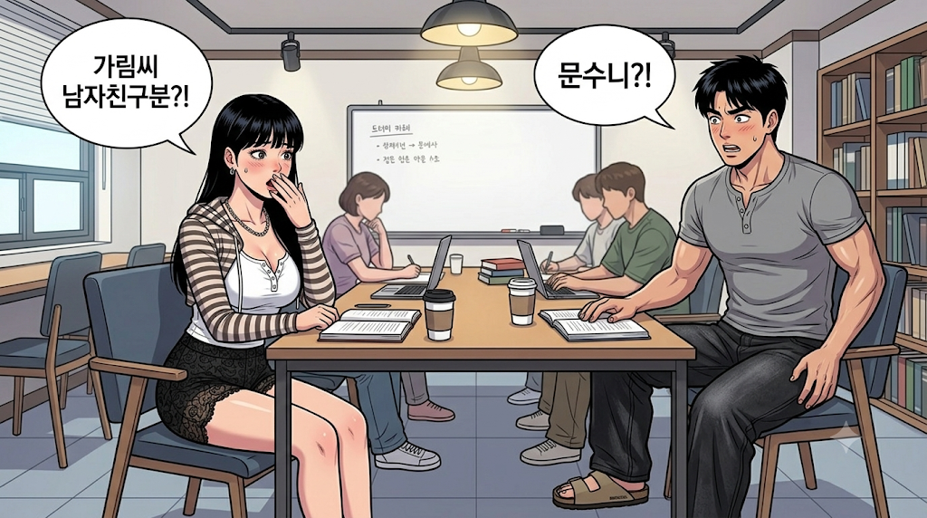 대한민국에서 살아남을려고 노력중인 문바다와 문수니이다.